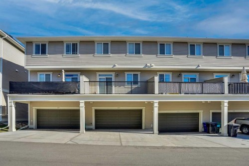 229 South Point Park Sw, Airdrie, AB - Outdoor With Balcony With Facade