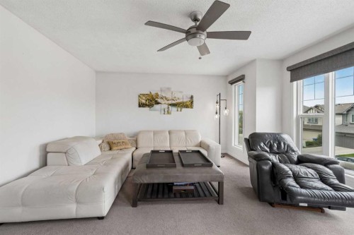 2134 Brightoncrest Common Se, Calgary, AB - Indoor Photo Showing Living Room