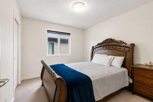 2134 Brightoncrest Common Se, Calgary, AB - Indoor Photo Showing Bedroom