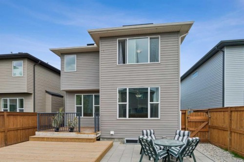2134 Brightoncrest Common Se, Calgary, AB - Outdoor With Deck Patio Veranda With Exterior