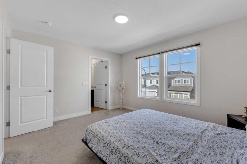231 Lavender Manor Se, Calgary, AB - Indoor Photo Showing Bedroom