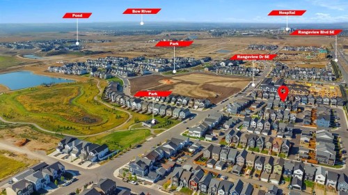 231 Lavender Manor Se, Calgary, AB - Outdoor With View