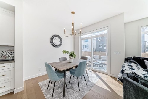 35 Waterford Manor, Chestermere, AB - Indoor Photo Showing Dining Room