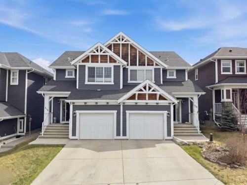 534 River Heights Crescent, Cochrane, AB - Outdoor With Facade