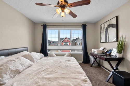 534 River Heights Crescent, Cochrane, AB - Indoor Photo Showing Bedroom