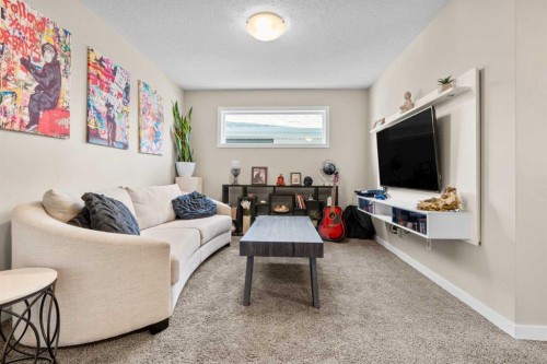 534 River Heights Crescent, Cochrane, AB - Indoor Photo Showing Living Room