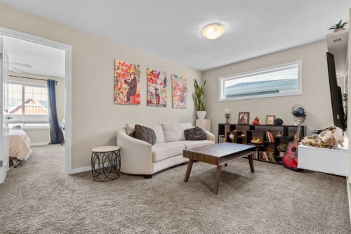 534 River Heights Crescent, Cochrane, AB - Indoor Photo Showing Living Room