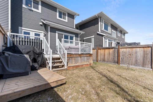 534 River Heights Crescent, Cochrane, AB - Outdoor With Deck Patio Veranda