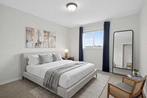 8050 Cougar Ridge Avenue Sw, Calgary, AB - Indoor Photo Showing Bedroom