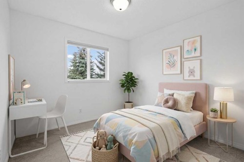 8050 Cougar Ridge Avenue Sw, Calgary, AB - Indoor Photo Showing Bedroom