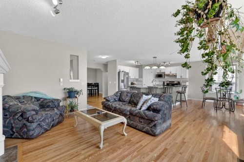 99 Evansmeade Crescent Nw, Calgary, AB - Indoor Photo Showing Living Room