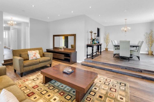 549 Rundleville Place Ne, Calgary, AB - Indoor Photo Showing Living Room