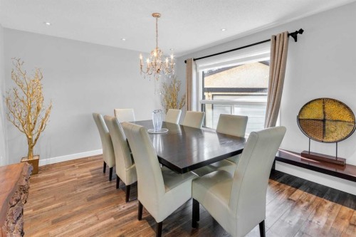 549 Rundleville Place Ne, Calgary, AB - Indoor Photo Showing Dining Room