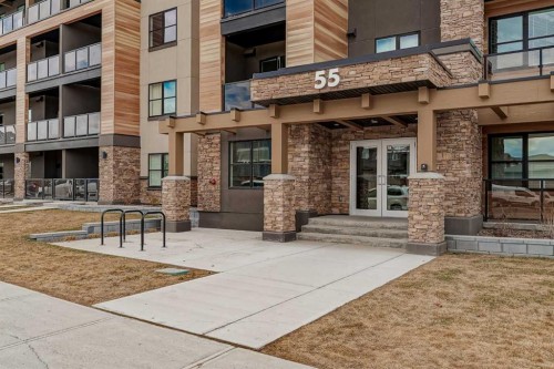 301-55 Wolf Hollow Crescent Se, Calgary, AB - Outdoor With Balcony