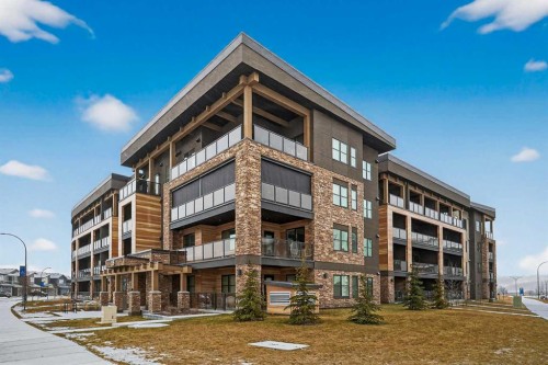 301-55 Wolf Hollow Crescent Se, Calgary, AB - Outdoor With Balcony With Facade