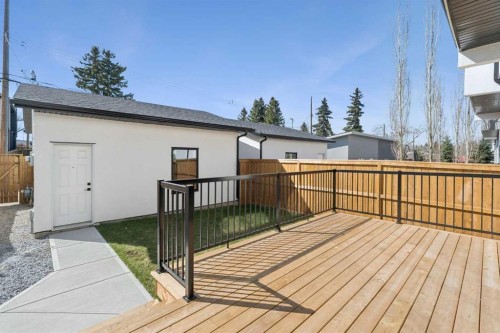 645 36 Street Sw, Calgary, AB - Outdoor With Deck Patio Veranda With Exterior