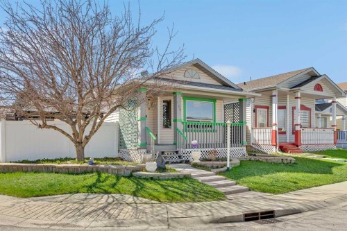 189 Applemead Close Se, Calgary, AB - Outdoor With Deck Patio Veranda
