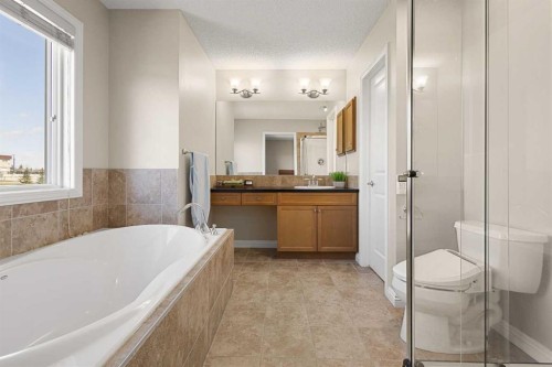 92 Covehaven Terrace Ne, Calgary, AB - Indoor Photo Showing Bathroom