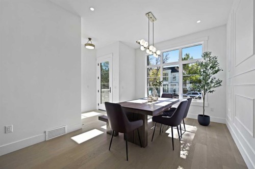 2708 18 Street Nw, Calgary, AB - Indoor Photo Showing Dining Room