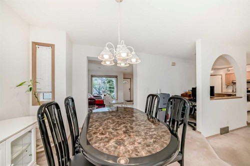 83 Hawkmount Green Nw, Calgary, AB - Indoor Photo Showing Dining Room