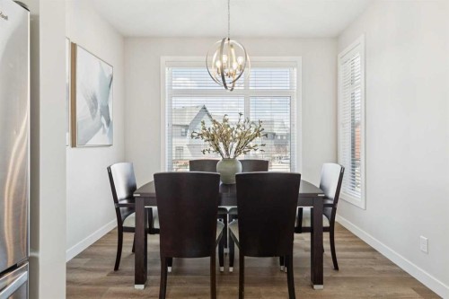 71 Sage Meadows Circle Nw, Calgary, AB - Indoor Photo Showing Dining Room