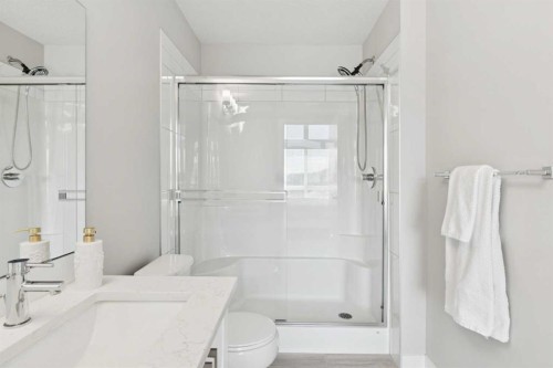 71 Sage Meadows Circle Nw, Calgary, AB - Indoor Photo Showing Bathroom