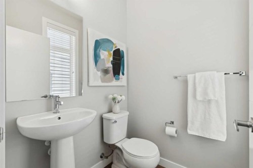 71 Sage Meadows Circle Nw, Calgary, AB - Indoor Photo Showing Bathroom