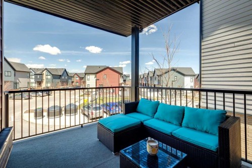 71 Sage Meadows Circle Nw, Calgary, AB - Outdoor With Balcony With Exterior