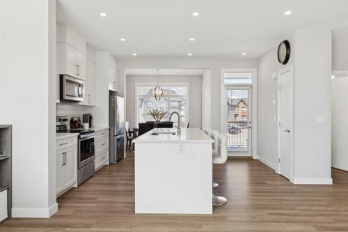 71 Sage Meadows Circle Nw, Calgary, AB - Indoor Photo Showing Kitchen
