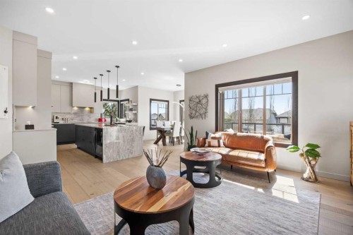 3 Tremblant Point Sw, Calgary, AB - Indoor Photo Showing Living Room