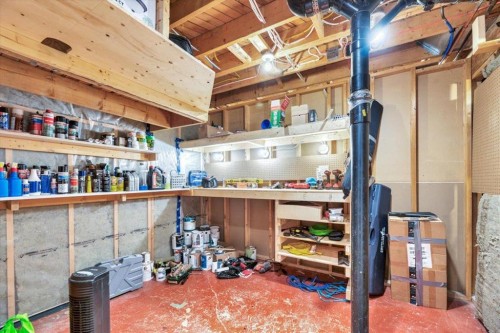 112 Thorson Crescent, Okotoks, AB - Indoor Photo Showing Basement
