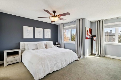 826 Wentworth Place Sw, Calgary, AB - Indoor Photo Showing Bedroom