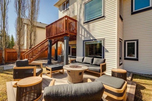 826 Wentworth Place Sw, Calgary, AB - Outdoor With Deck Patio Veranda With Exterior