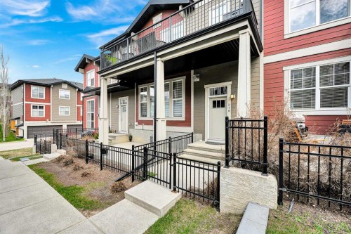 410 Cranford Walk Se, Calgary, AB - Outdoor With Deck Patio Veranda