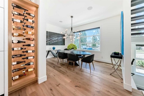 69 Carmangay Crescent Nw, Calgary, AB - Indoor Photo Showing Dining Room