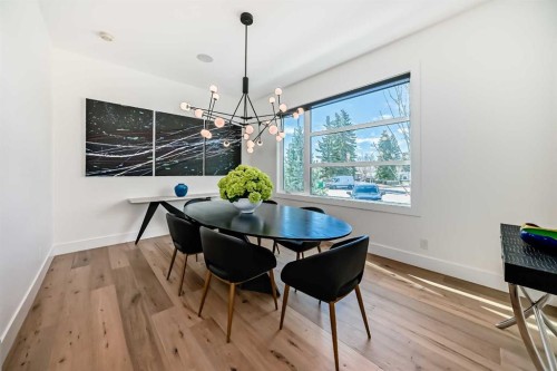 69 Carmangay Crescent Nw, Calgary, AB - Indoor Photo Showing Dining Room