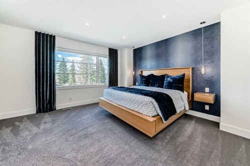 69 Carmangay Crescent Nw, Calgary, AB - Indoor Photo Showing Bedroom