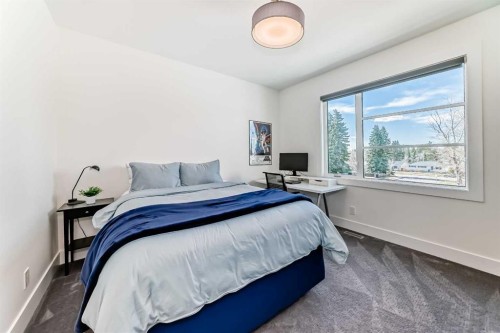 69 Carmangay Crescent Nw, Calgary, AB - Indoor Photo Showing Bedroom