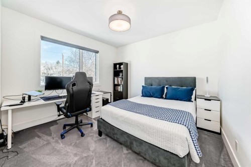69 Carmangay Crescent Nw, Calgary, AB - Indoor Photo Showing Bedroom