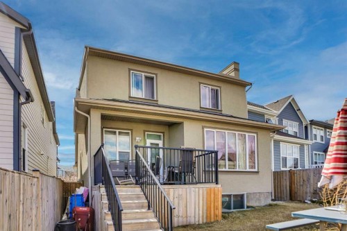 46 Mahogany Passage Se, Calgary, AB - Outdoor With Deck Patio Veranda