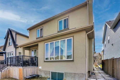 46 Mahogany Passage Se, Calgary, AB - Outdoor With Deck Patio Veranda With Exterior