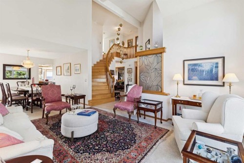 55 Edenstone View Nw, Calgary, AB - Indoor Photo Showing Living Room