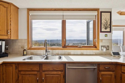 55 Edenstone View Nw, Calgary, AB - Indoor Photo Showing Kitchen With Double Sink