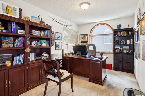 55 Edenstone View Nw, Calgary, AB - Indoor Photo Showing Office