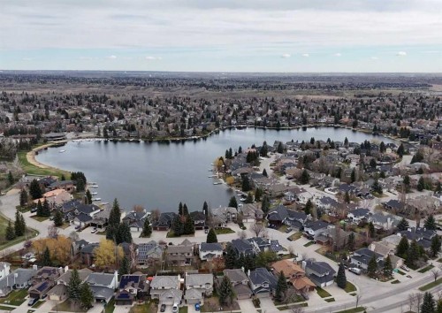 24 Sunmeadows Court Se, Calgary, AB - Outdoor With Body Of Water With View