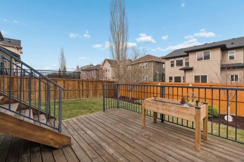 417 Silverado Boulevard Sw, Calgary, AB - Outdoor With Deck Patio Veranda With Exterior