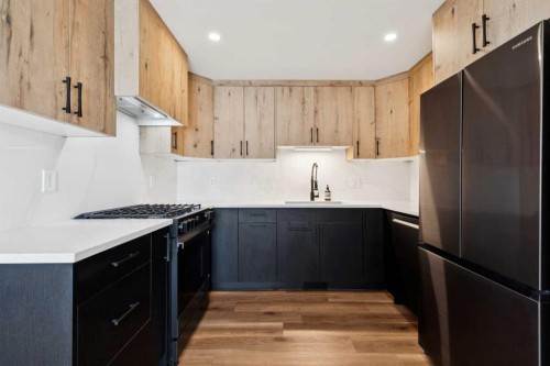 57-28 Berwick Crescent Nw, Calgary, AB - Indoor Photo Showing Kitchen With Upgraded Kitchen