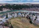 79 Riverview Circle, Cochrane, AB  - Outdoor With View 