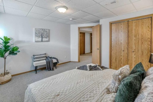 79 Riverview Circle, Cochrane, AB - Indoor Photo Showing Bedroom