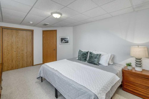 79 Riverview Circle, Cochrane, AB - Indoor Photo Showing Bedroom